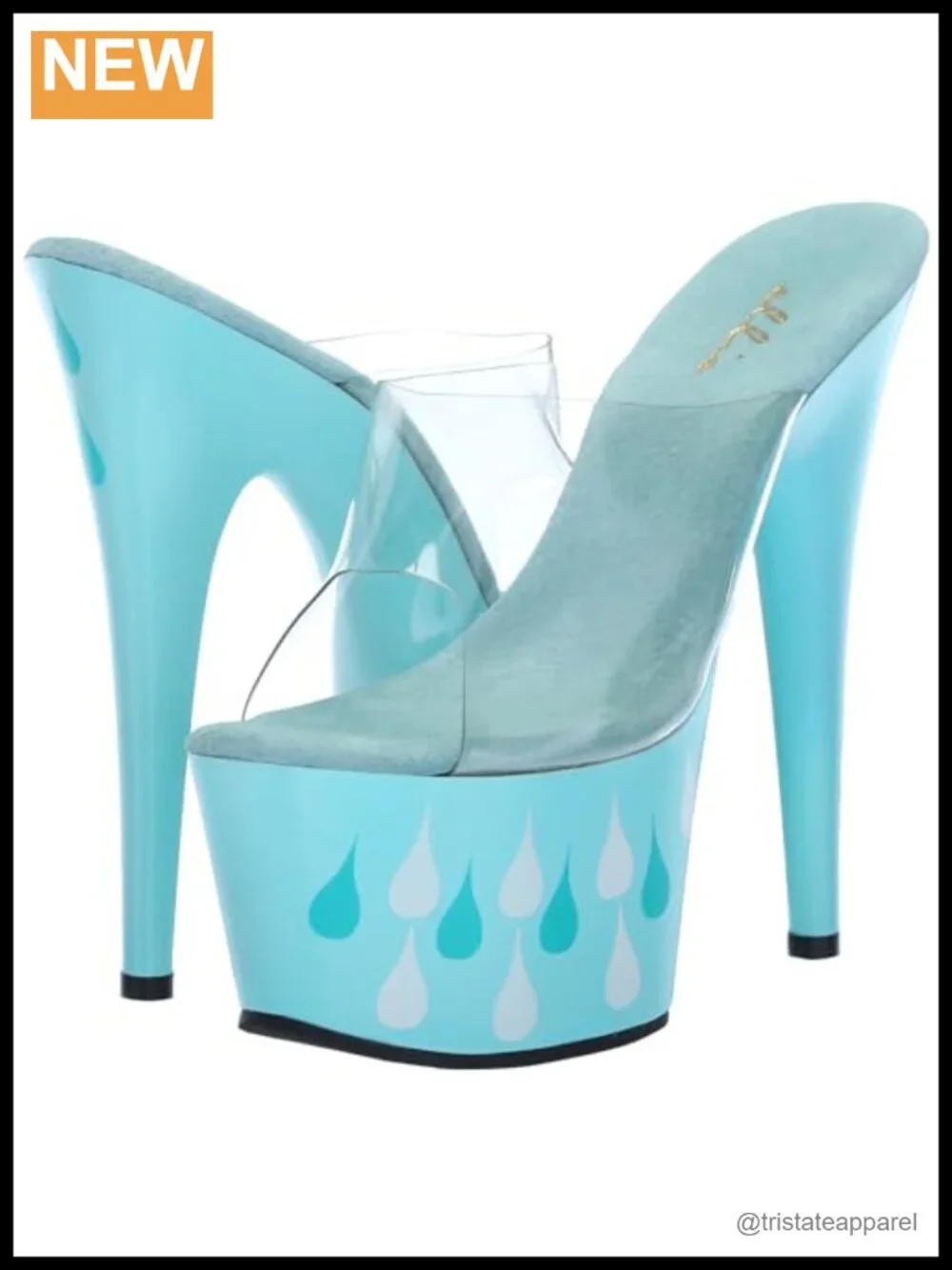 7 Inch Stiletto Heel Platform Sandal Ankle Strap Slip On Wedding Shoes